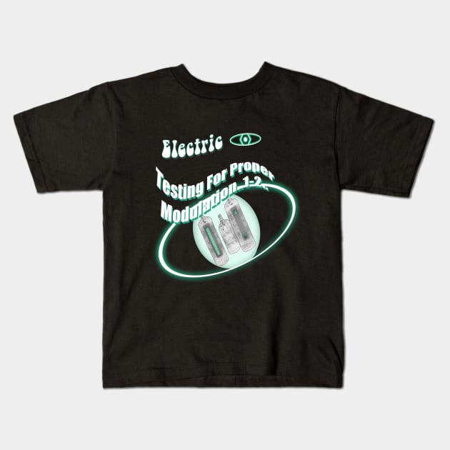 electric eye stern Kids T-Shirt by swiftjennifer